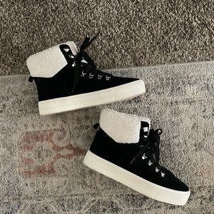 MARC FISHER HIGHTOP SNEAKERS